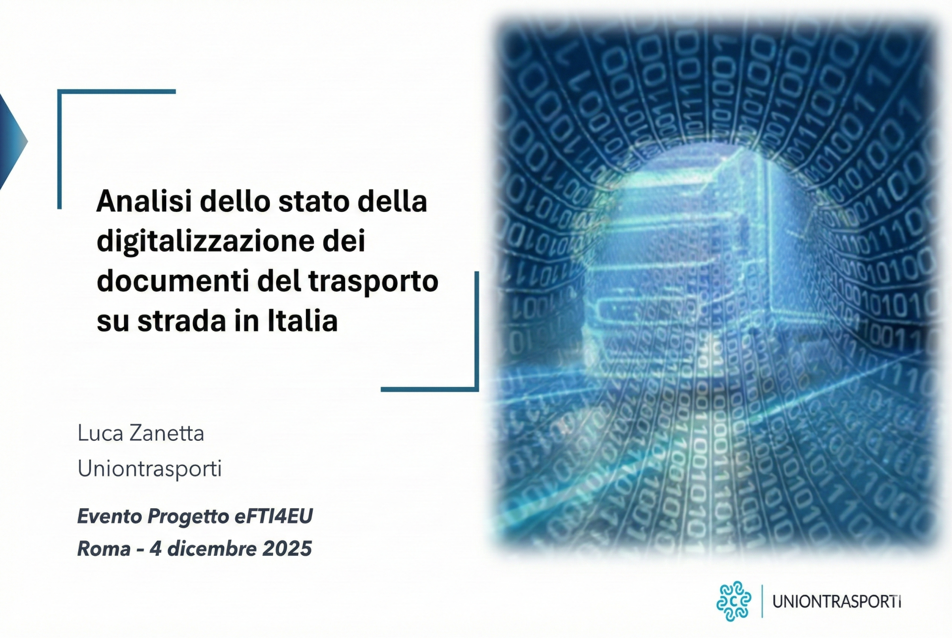 Uniontrasporti presenta a RAM i nuovi dati sulla digitalizzazione dei documenti di trasporto
